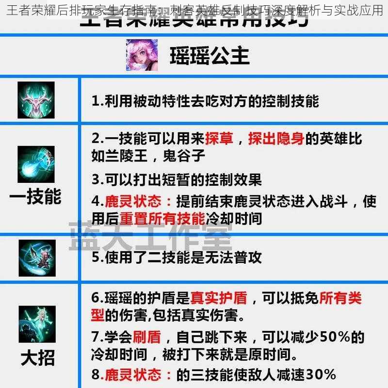 王者荣耀后排玩家生存指南:刺客英雄反制技巧深度解析与实战应用